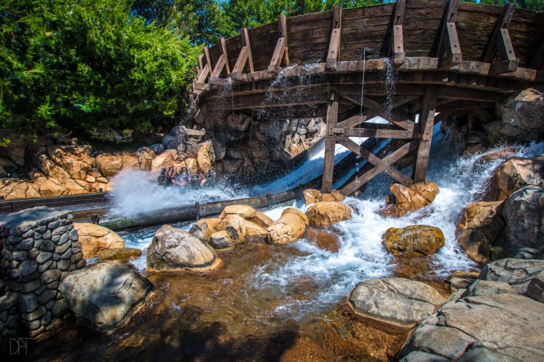 disneyland rides - Grizzly River Run