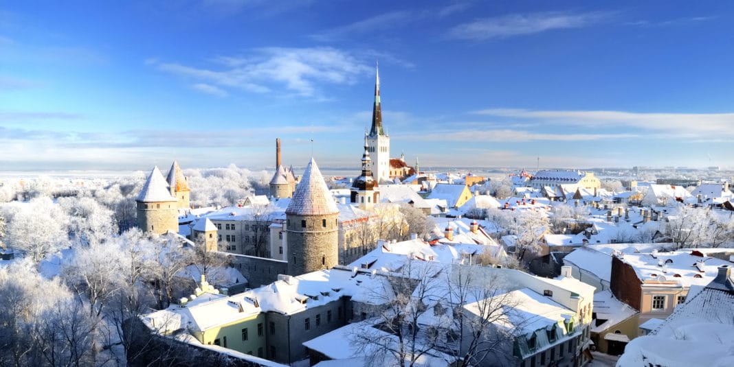 winter scenes - Tallinn, Estonia