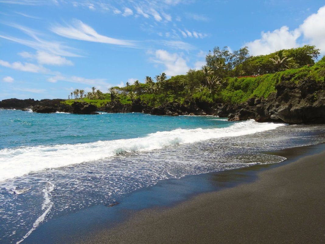 Visit a Black Sand Beach