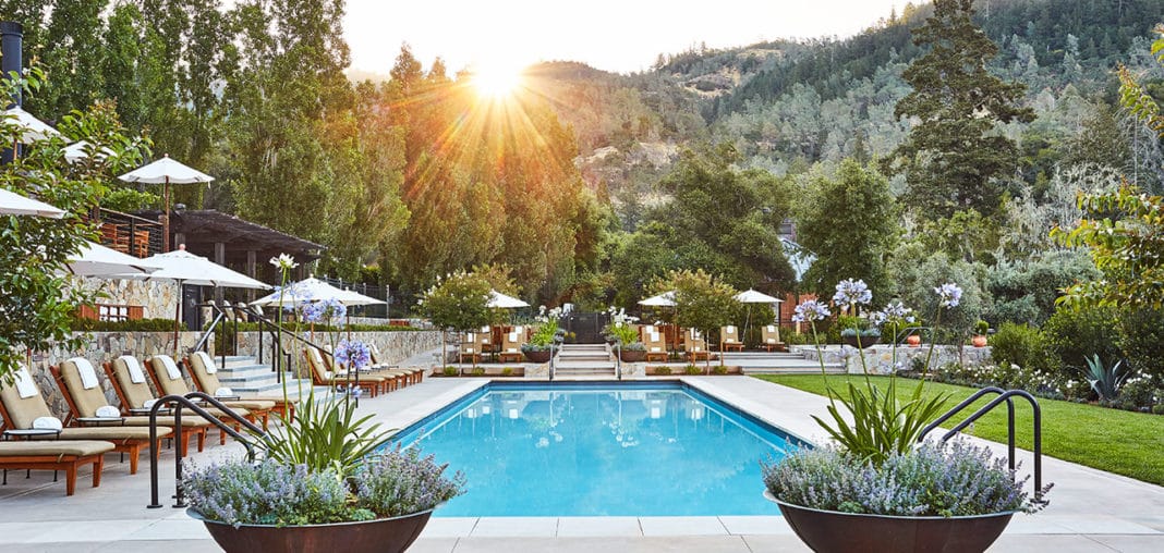 calistogaranch aubergeresort napavalley resortpool