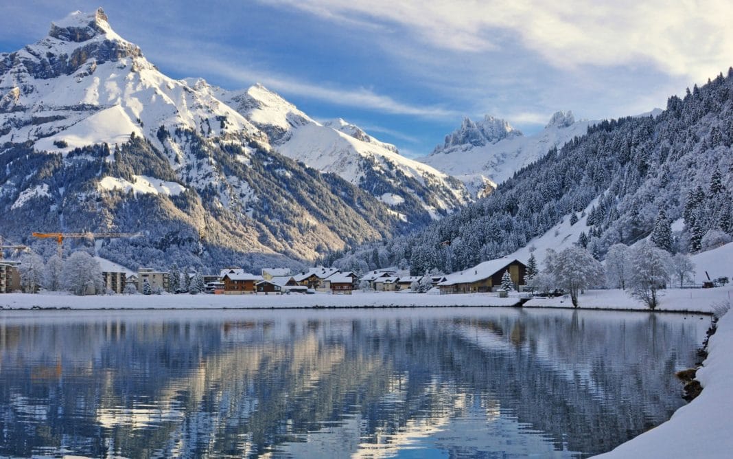 winter scenes - Swiss Alps