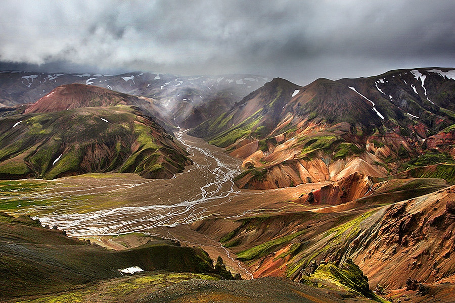 iceland scenery - Landmannalaugar