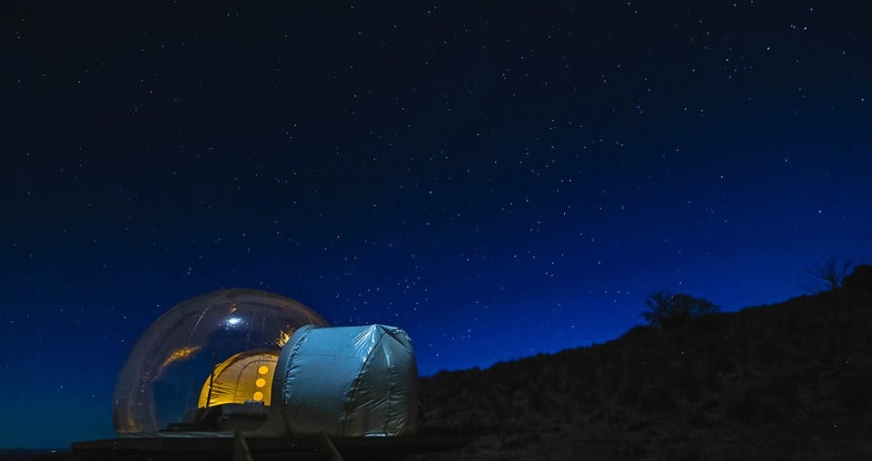 Bubble Tent camping