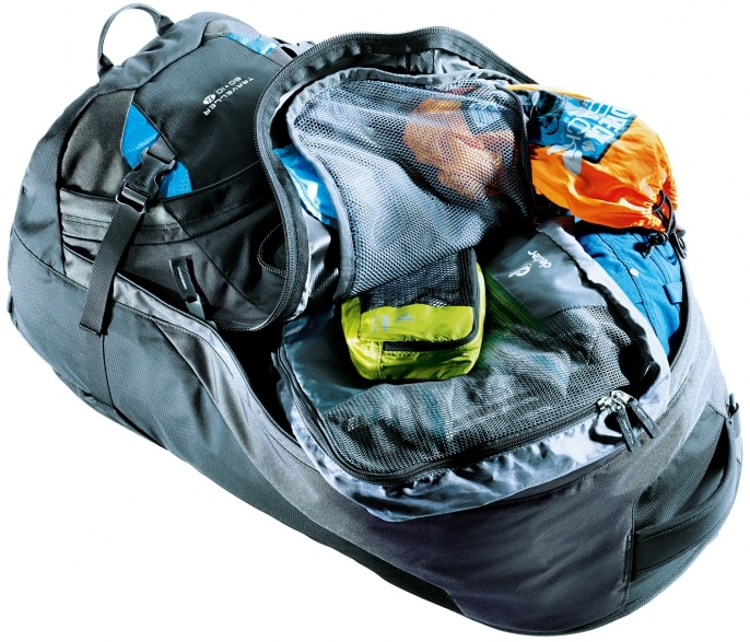 deuter packs compartment