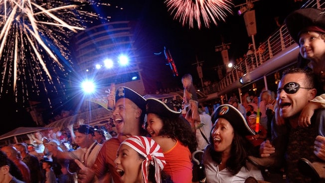 disney fantasy - fireworks