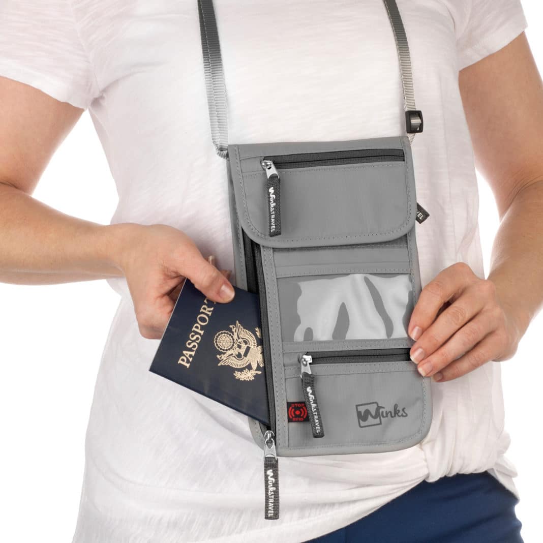 travel neck bag