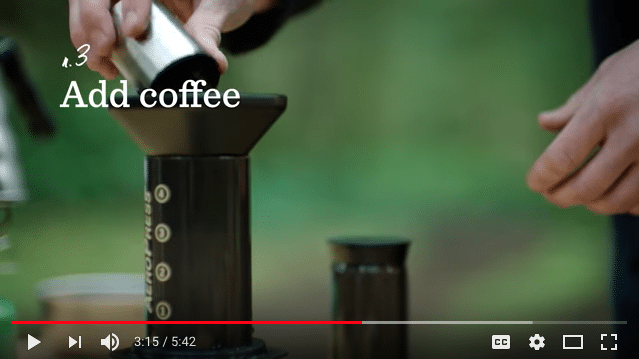 how to make coffee - Step #4