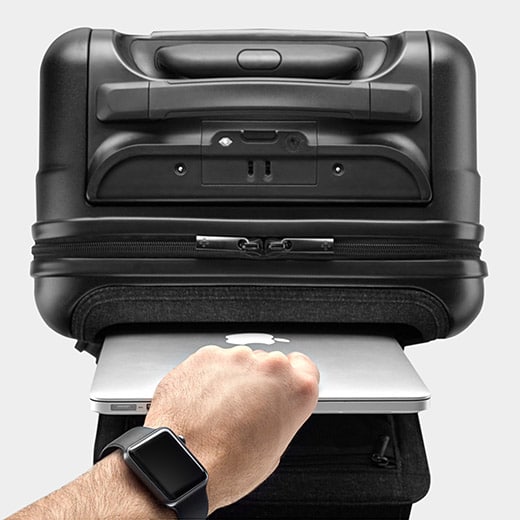 bluesmart luggage - Front Pocket