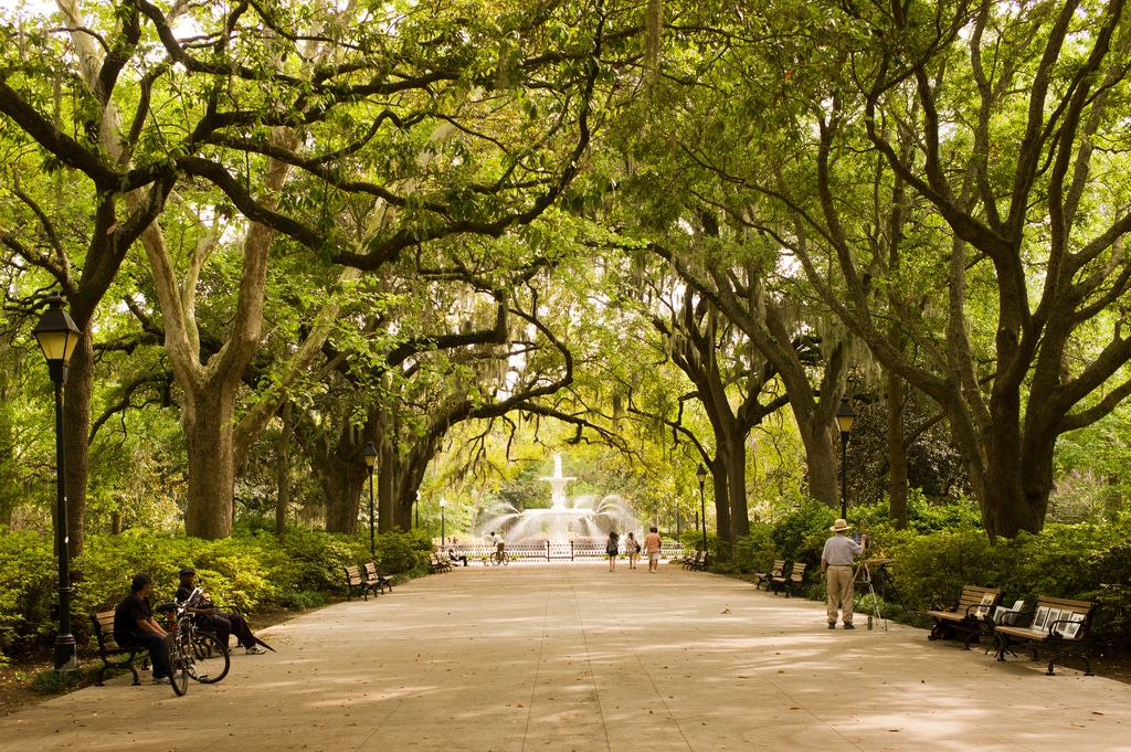 cheap weekend getaways - Savannah