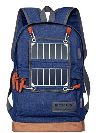 Eceen Solar Powered Smart Backpack