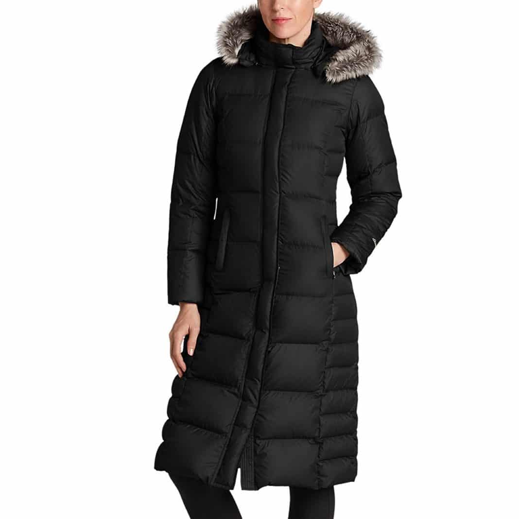 best winter coats for women - Eddie Bauer Lodge Down Duffle Coat