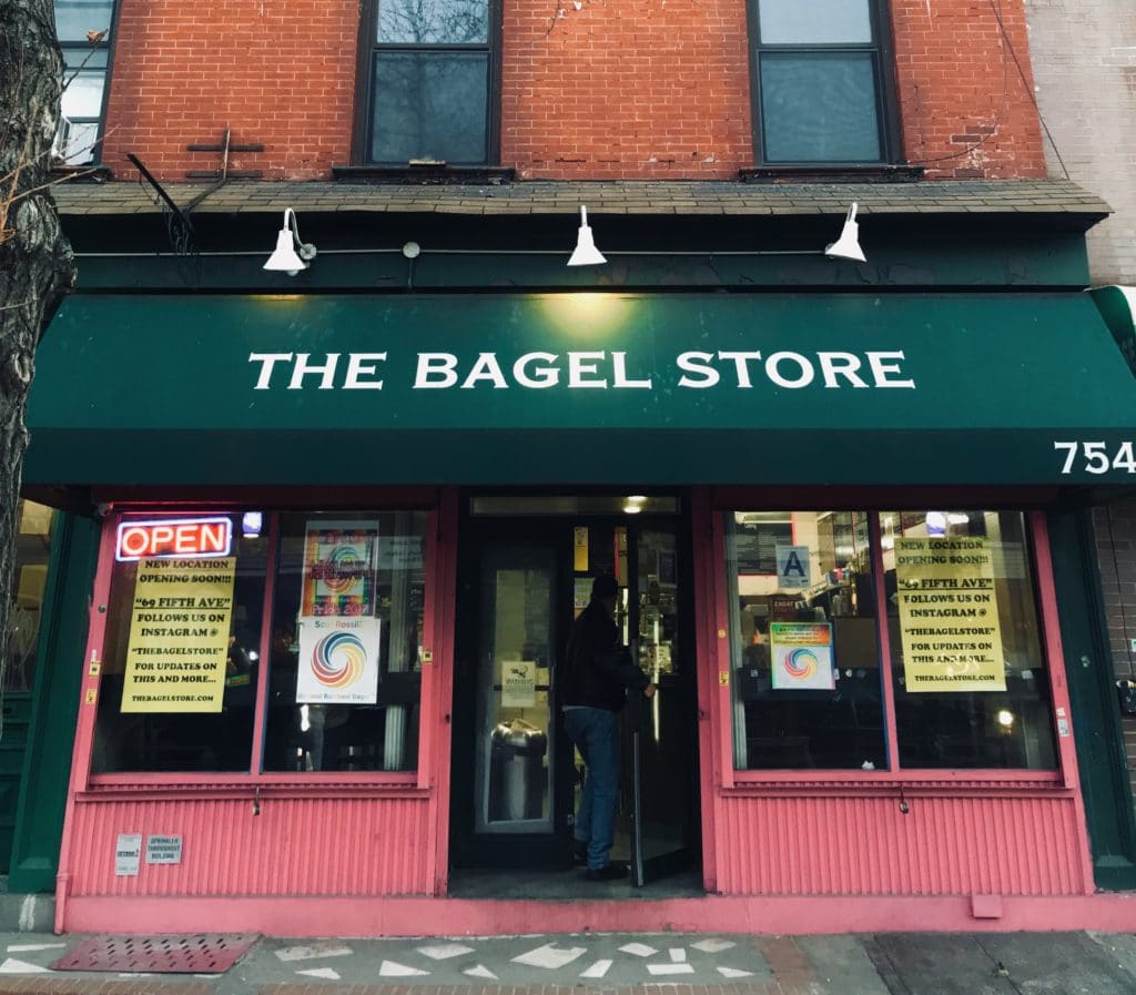 Rainbow Bagels Brooklyn’s Best trekbible