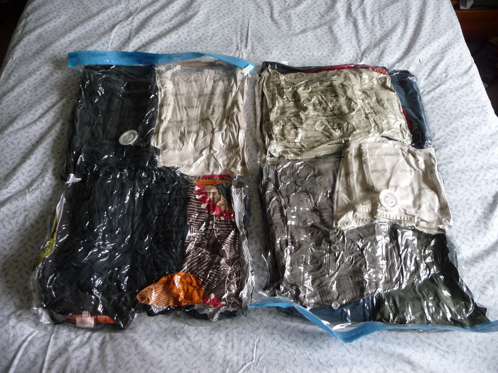 Compression Bags To Maximize Space 