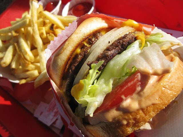 best fast food burger - In-N-Out Double-Double