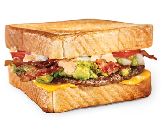 best fast food burger - avocado burger