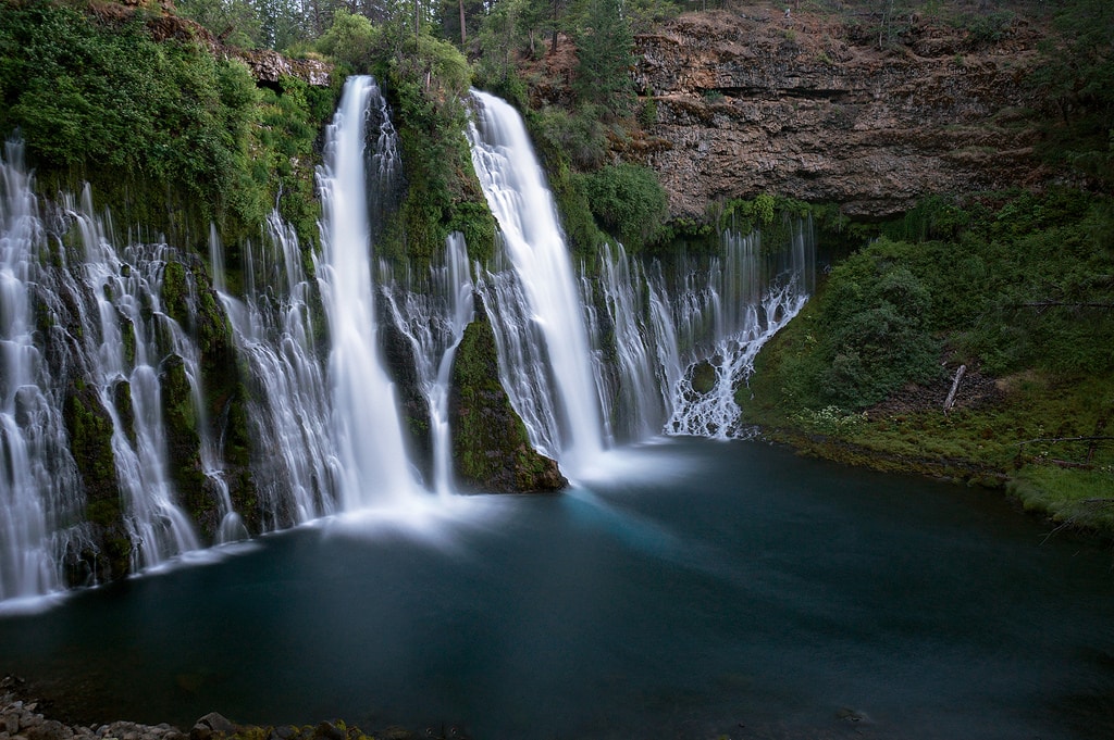 california road trip - Burney Falls