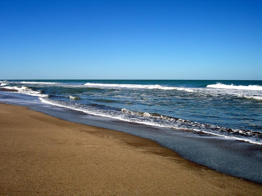 Beach In Carilo, Argentina