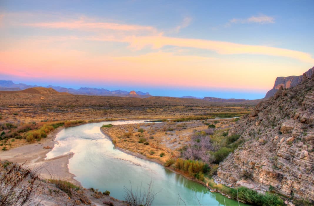 Gfp Texas Big Bend National Park Out Of Santa Elena Canyon 