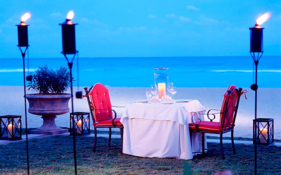 Intimate Beachfront Dinner