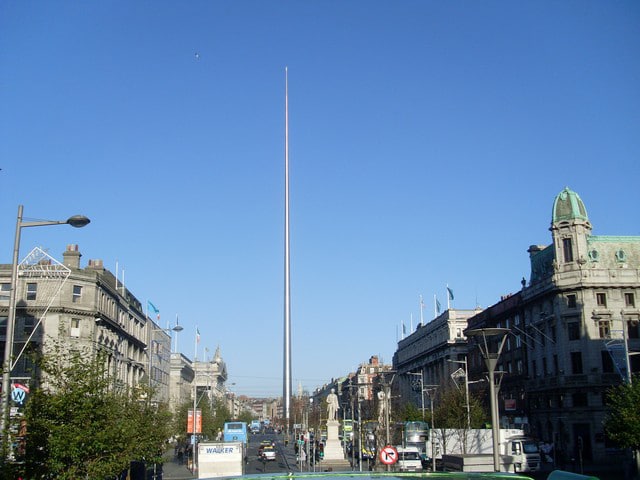 Famous Spire of Dublin