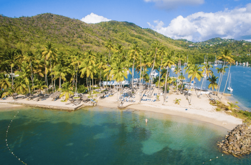 Caribbean Island Marigot Bay