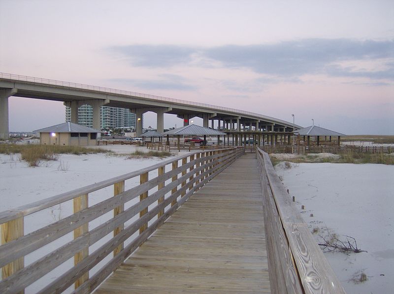 beaches in Alabama - Florida Point 