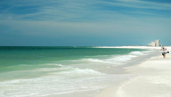 beaches in Alabama - Gulf State Park