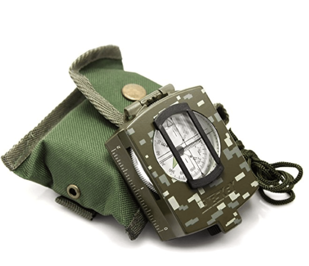 backpacking gear - Army Aluminum Alloy Compass