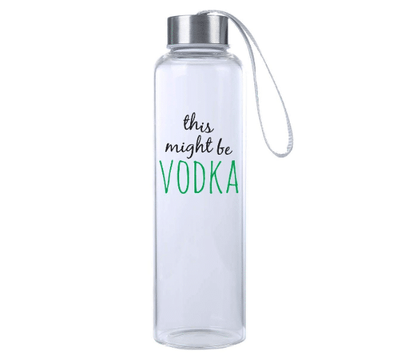 Mad 2 Order Glass Water Bottle