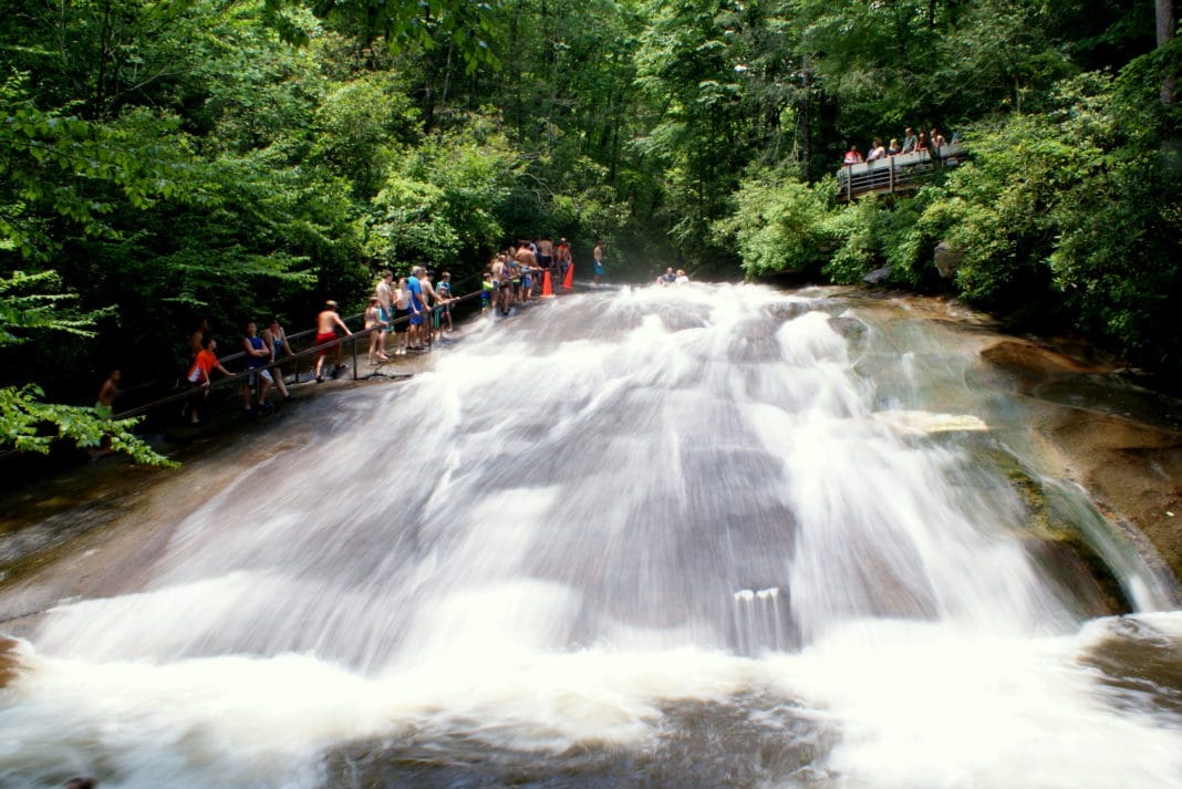 things to do in north carolina - Sliding Rock