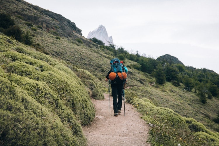 women hiking - equipment