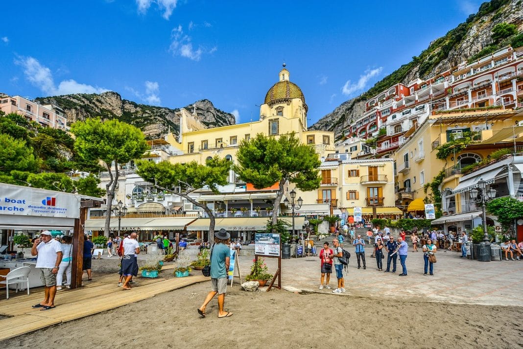 Amalfi coast town - Positano