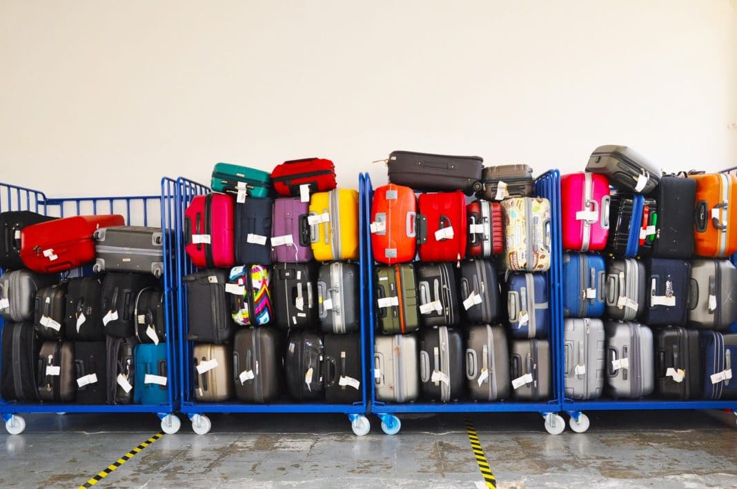 ryanair check in baggage at airport