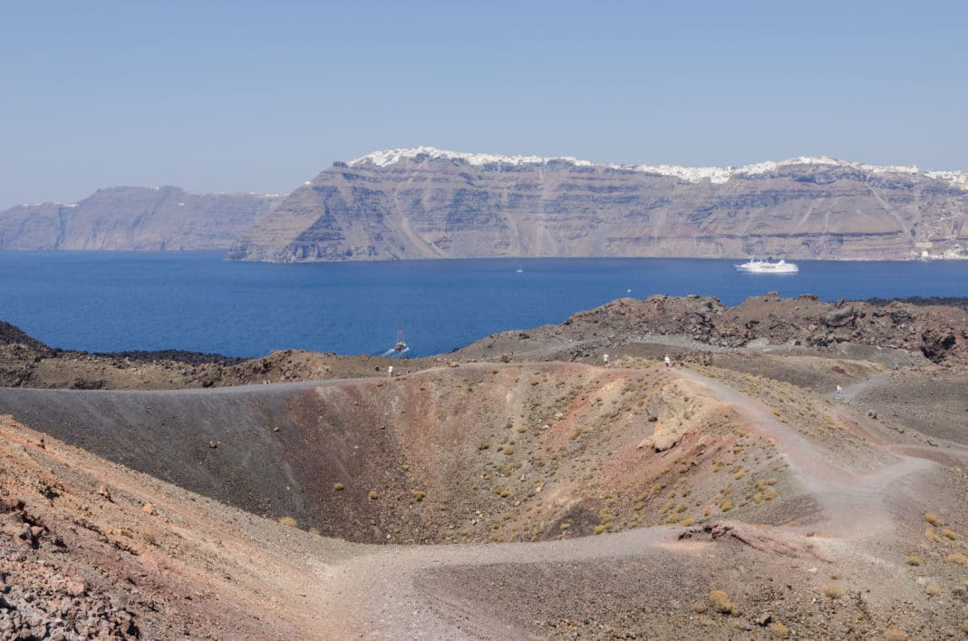 Nea Kameni Volcano