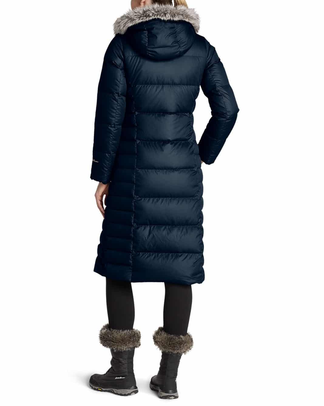 Eddie Bauer Women's Lodge Down Duffle Coat - Stylish Fit