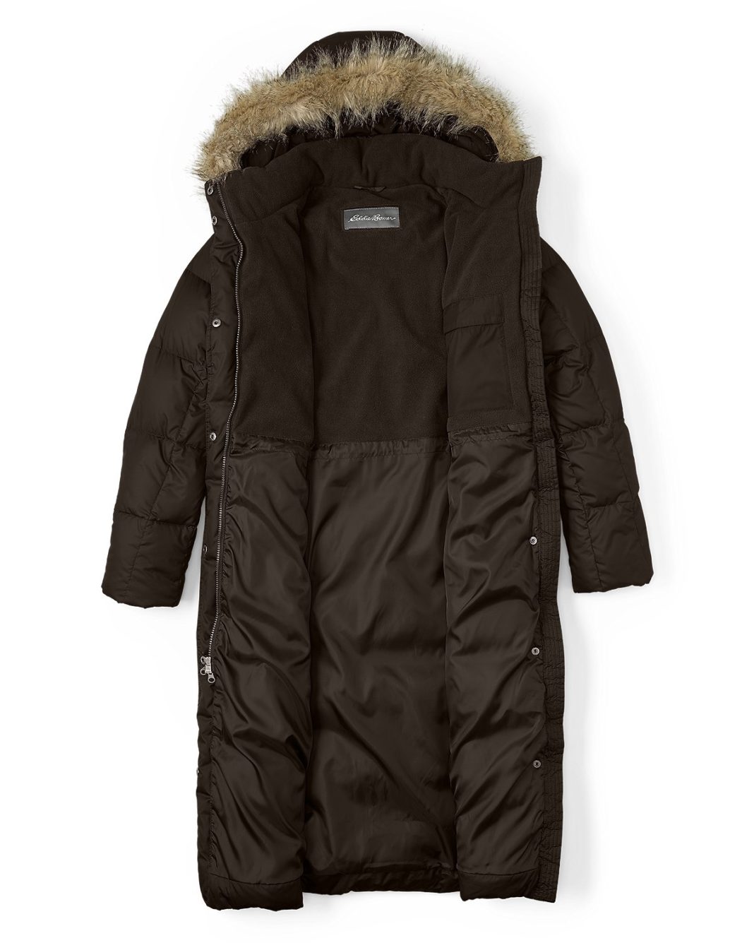 Women's lodge down cheap duffle coat eddie bauer