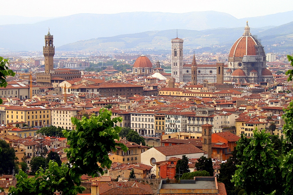 most walkable cities - Florence, Italy