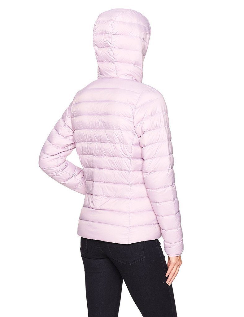 packable hooded puffer jacket