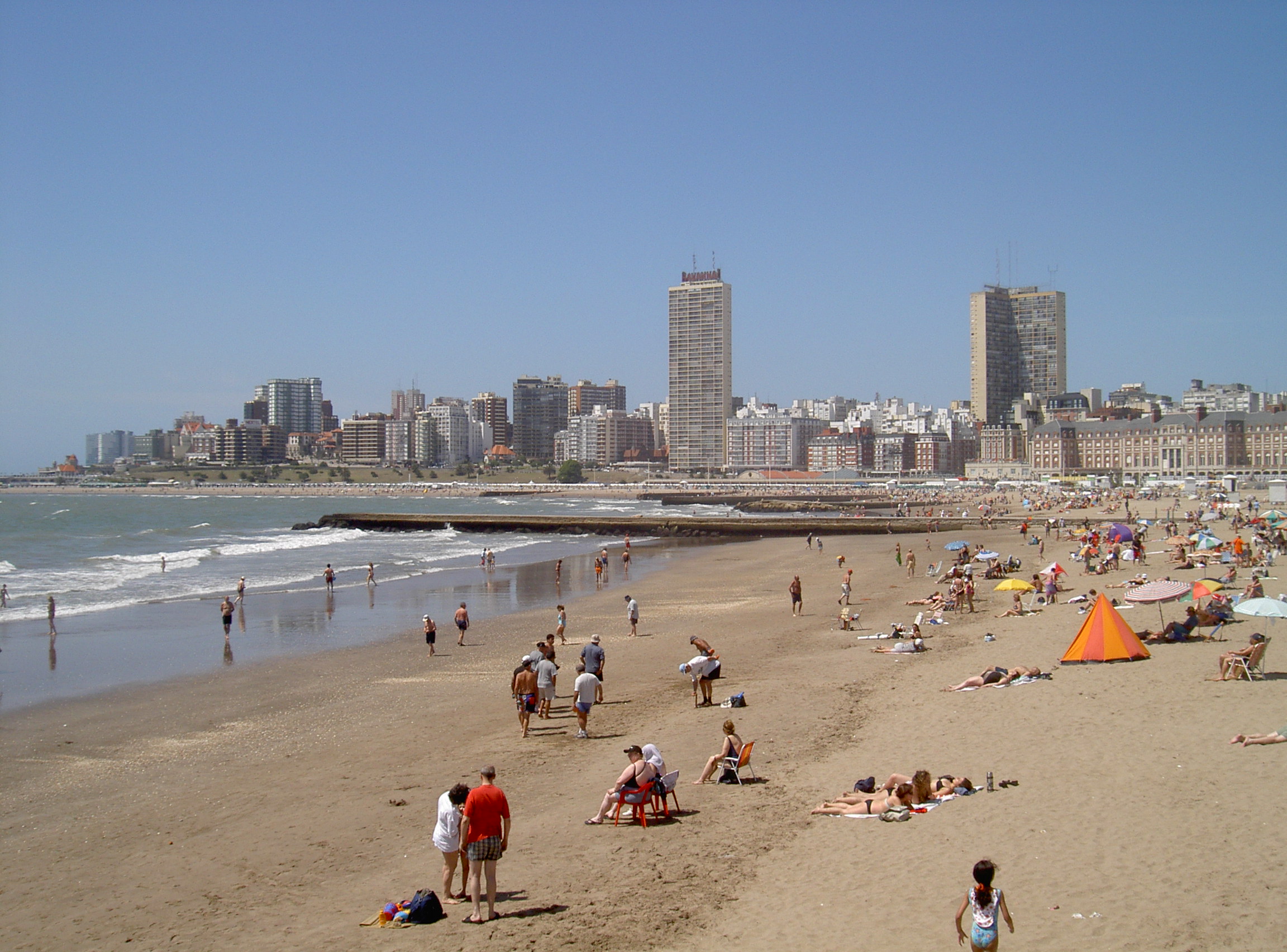 Argentina beaches - Mar del Plata