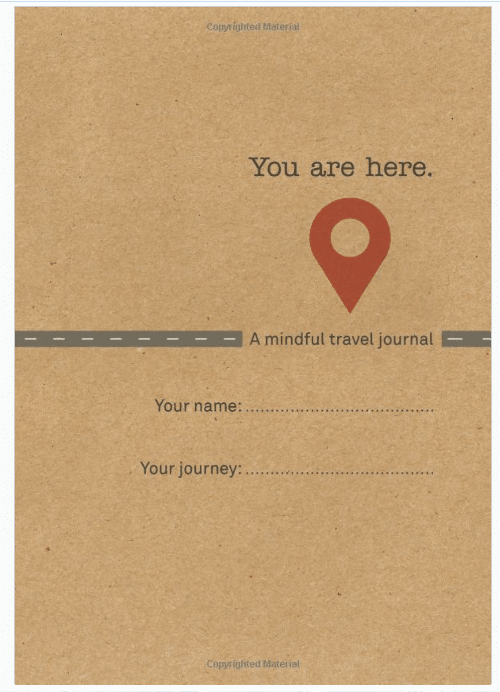 cool travel journals - You Are Here