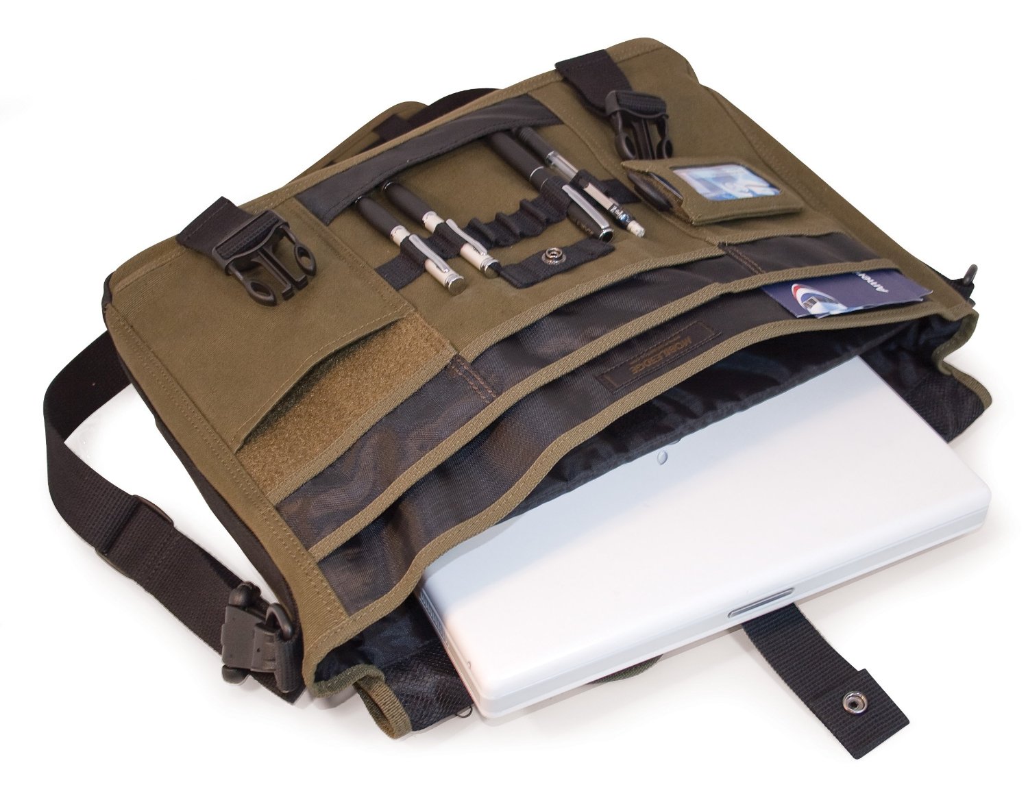 messenger bag with laptop sleeve