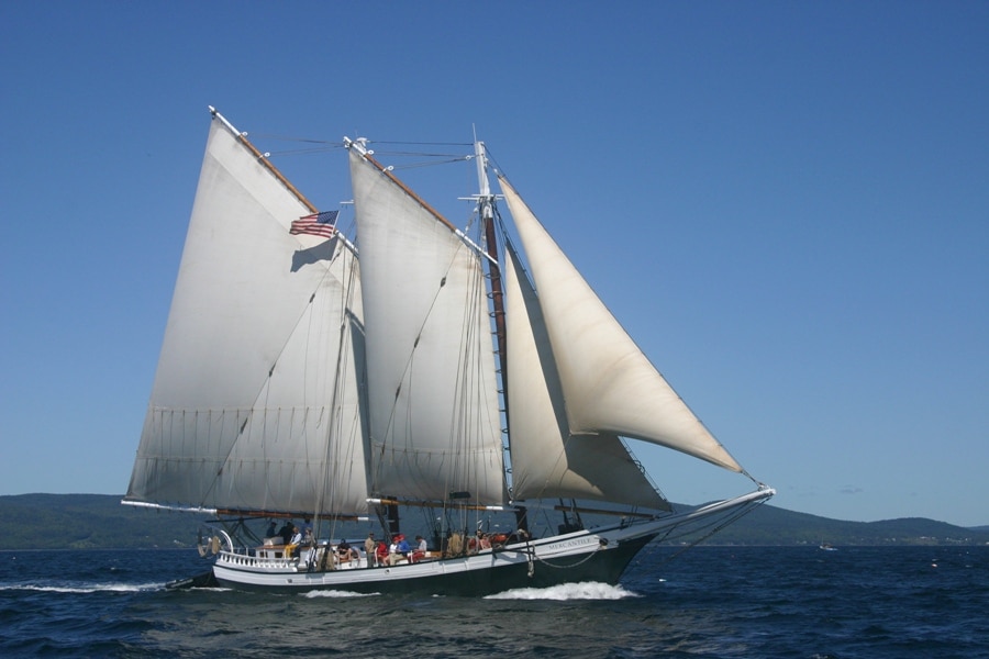 things to do in maine - Windjammer 