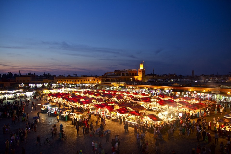 most walkable cities - Marrakech, Morocco