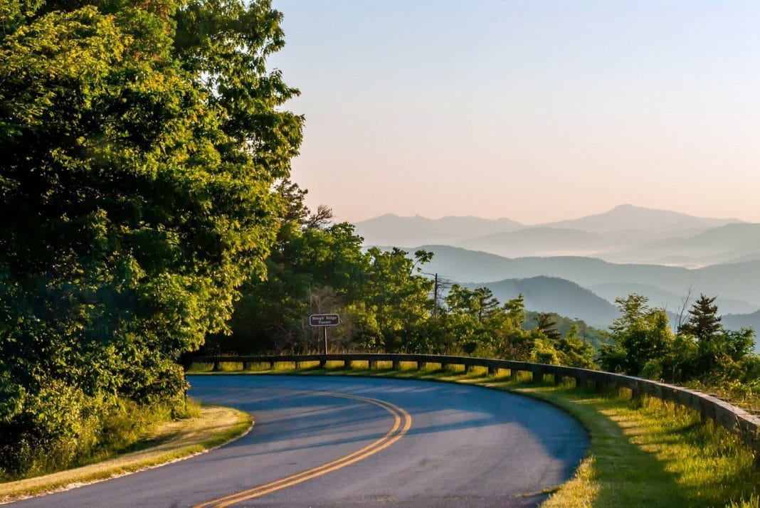 best places to visit in north carolina -  Blue Ridge Parkway