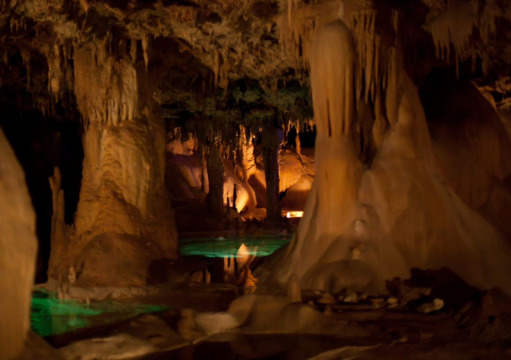 best weekend getaways in texas - Inner Space Caverns, Georgetown