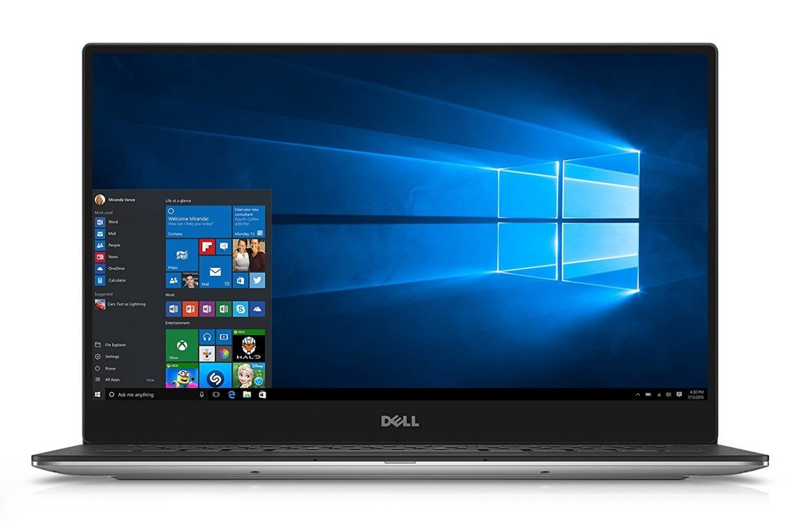 best lightweight laptops -  Dell XPS 13