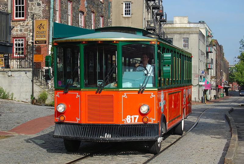 best things to do in savannah - Trolley Tour