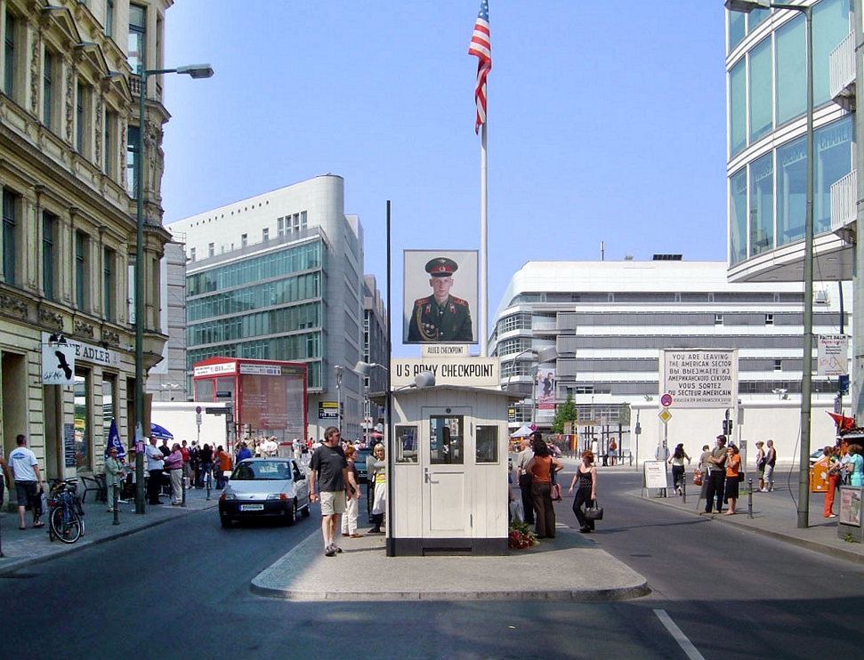 passport stamps - Checkpoint Charlie