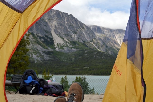 Lake Cushman - Pitch a Tent 