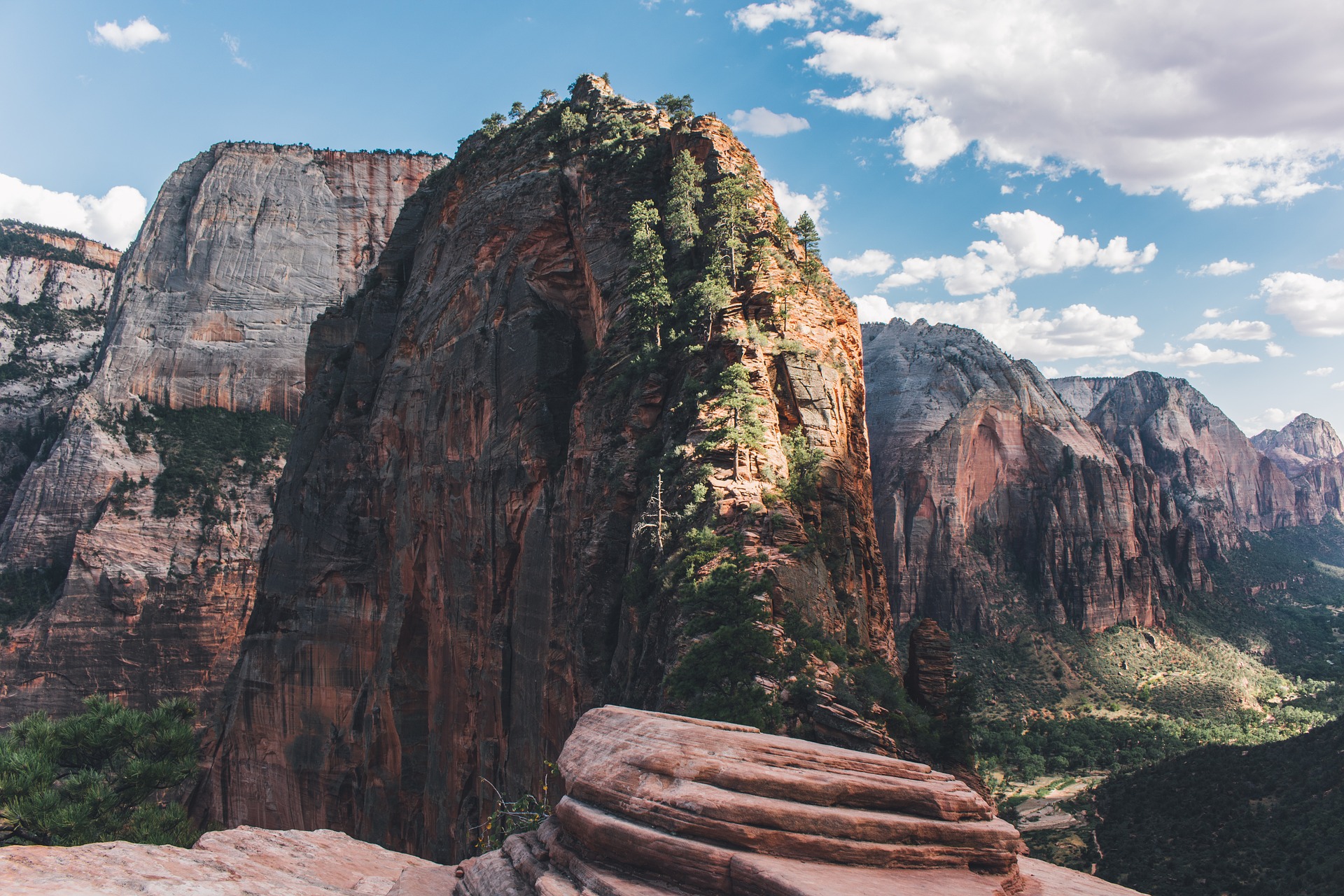 rock climbing places -  Zion National Park, Utah